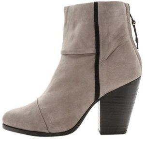 New Rag and Bone Newbury Classic Calfskin Booties 41 Us 11
